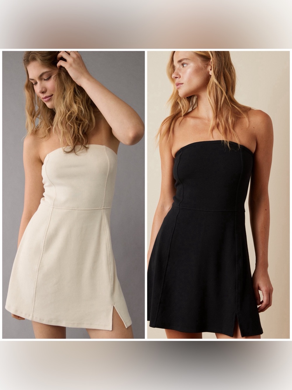2 for $30 | American Eagle Ribbed Tube Dress